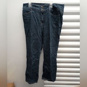 Womyn Dark Blue Jeans